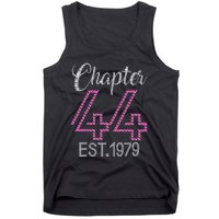 Chapter 44 EST 1979 44th Birthday Gift For Womens Tank Top