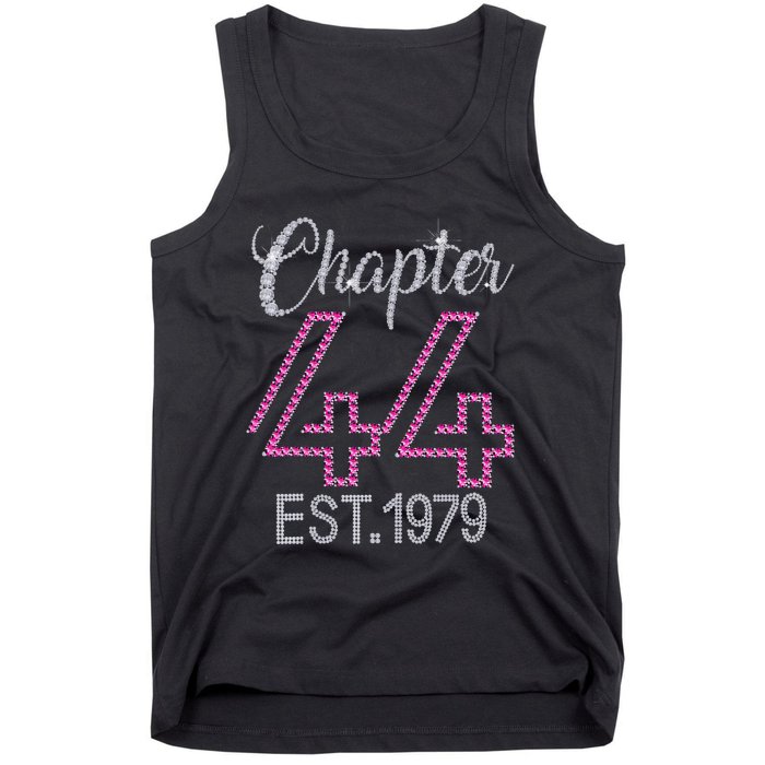 Chapter 44 EST 1979 44th Birthday Gift For Womens Tank Top