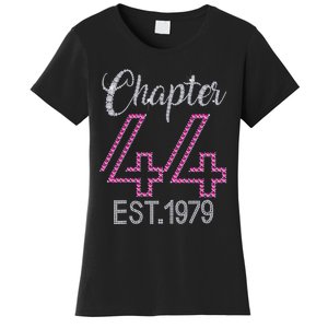 Chapter 44 EST 1979 44th Birthday Gift For Womens Women's T-Shirt