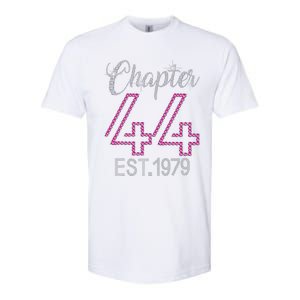 Chapter 44 EST 1979 44th Birthday Gift For Womens Softstyle CVC T-Shirt