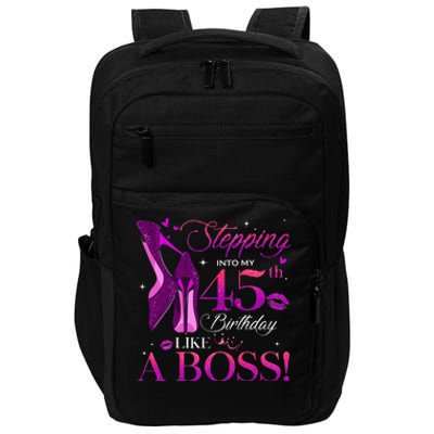 Chapter 45 Fabulous Since 1978 45th Birthday Queen Impact Tech Backpack