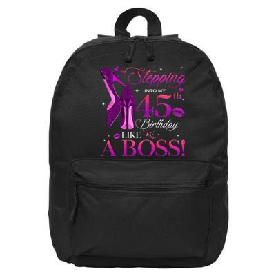 Chapter 45 Fabulous Since 1978 45th Birthday Queen 16 in Basic Backpack