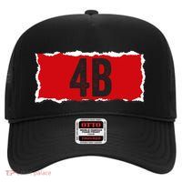 Cool 4b Feminist Movement Support American 4b Movement High Crown Mesh Back Trucker Hat