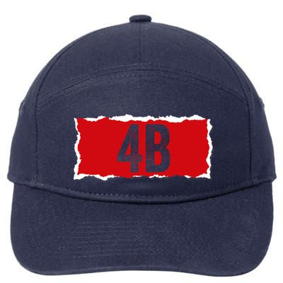 Cool 4b Feminist Movement Support American 4b Movement 7-Panel Snapback Hat