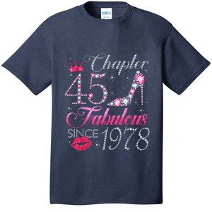 Chapter 45 Fabulous Since 1978 45Th Birthday Present Gift For Wo T-Shirt