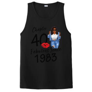 Chapter 40 Fabulous Since 1983 Black Birthday Queen PosiCharge Competitor Tank