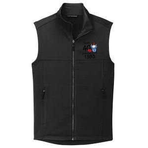 Chapter 40 Fabulous Since 1983 Black Birthday Queen Collective Smooth Fleece Vest