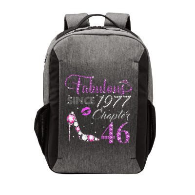 Chapter 46 Fabulous Since 1977 46th Birthday High Heels Vector Backpack