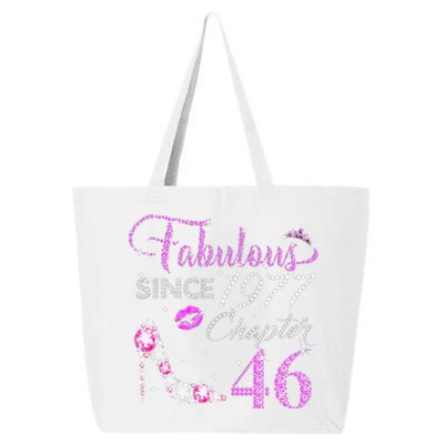 Chapter 46 Fabulous Since 1977 46th Birthday High Heels 25L Jumbo Tote