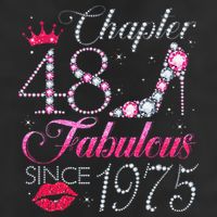 Chapter 48 Fabulous Since 1975 48Th Birthday Gift For Women 11oz C Handle Ceramic Mug