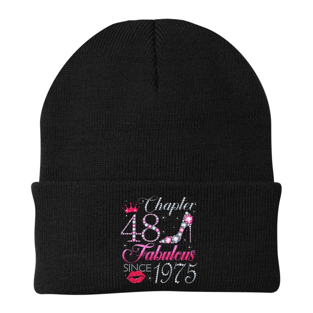 Chapter 48 Fabulous Since 1975 48Th Birthday Gift For Women Beanie