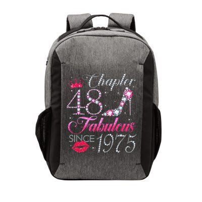 Chapter 48 Fabulous Since 1975 48Th Birthday Gift For Women Vector Backpack