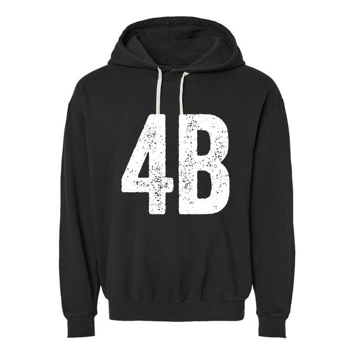Cool 4b Feminist Movement Support American 4b Movement Garment-Dyed Fleece Hoodie