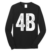 Cool 4b Feminist Movement Support American 4b Movement Long Sleeve Shirt