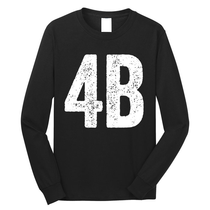 Cool 4b Feminist Movement Support American 4b Movement Long Sleeve Shirt