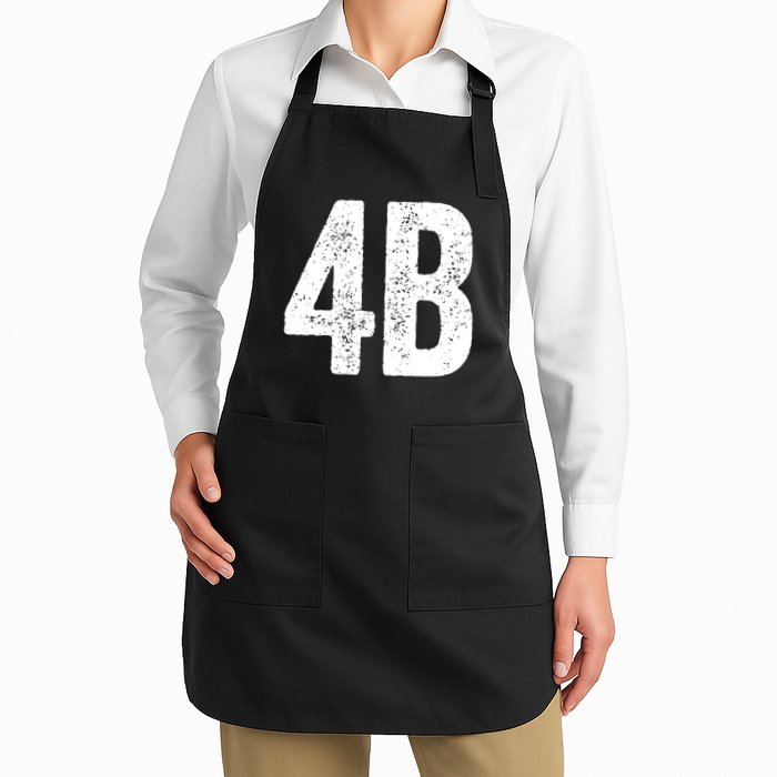 Cool 4b Feminist Movement Support American 4b Movement Apron