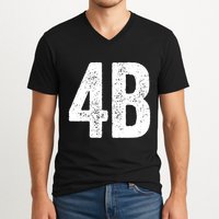 Cool 4b Feminist Movement Support American 4b Movement V-Neck T-Shirt
