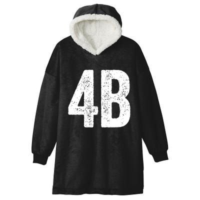 Cool 4b Feminist Movement Support American 4b Movement Hooded Wearable Blanket