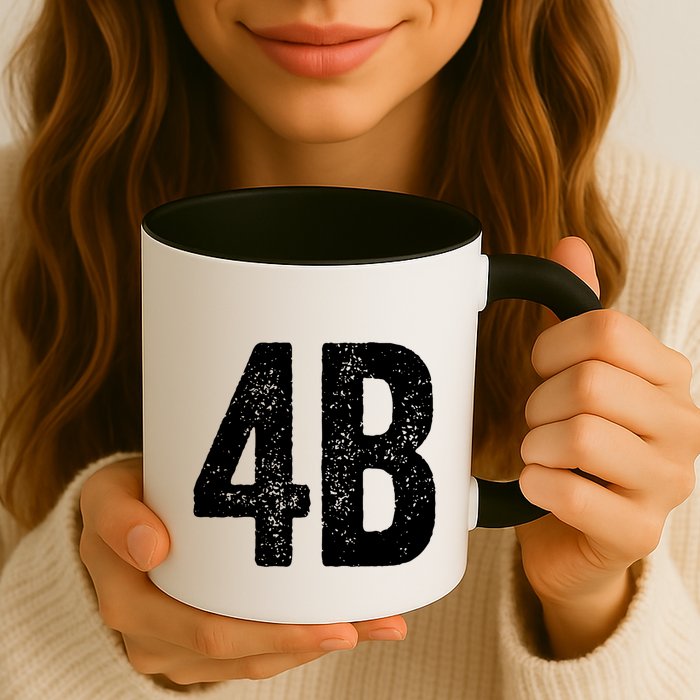 Cool 4b Feminist Movement Support American 4b Movement Mug