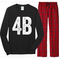 Cool 4b Feminist Movement Support American 4b Movement Long Sleeve Pajama Set