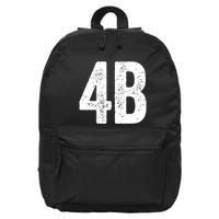 Cool 4b Feminist Movement Support American 4b Movement 16 in Basic Backpack