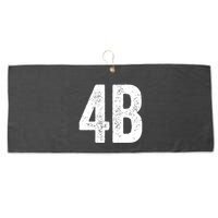 Cool 4b Feminist Movement Support American 4b Movement Large Microfiber Waffle Golf Towel