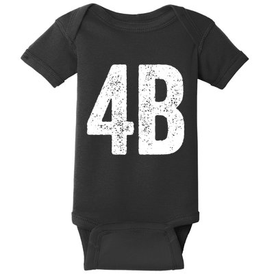 Cool 4b Feminist Movement Support American 4b Movement Baby Bodysuit
