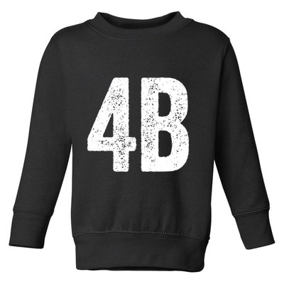 Cool 4b Feminist Movement Support American 4b Movement Toddler Sweatshirt