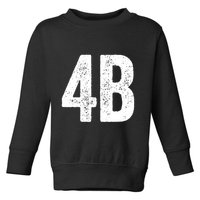 Cool 4b Feminist Movement Support American 4b Movement Toddler Sweatshirt