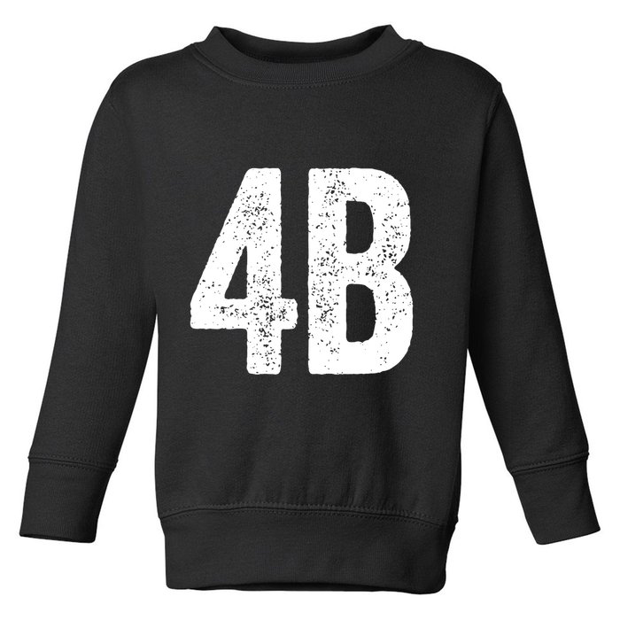Cool 4b Feminist Movement Support American 4b Movement Toddler Sweatshirt