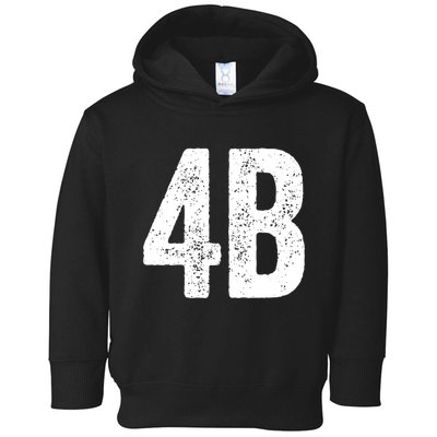 Cool 4b Feminist Movement Support American 4b Movement Toddler Hoodie
