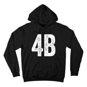 Cool 4b Feminist Movement Support American 4b Movement Tall Hoodie