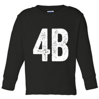 Cool 4b Feminist Movement Support American 4b Movement Toddler Long Sleeve Shirt