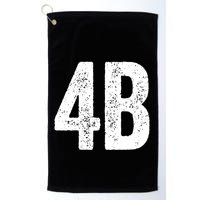 Cool 4b Feminist Movement Support American 4b Movement Golf Towel