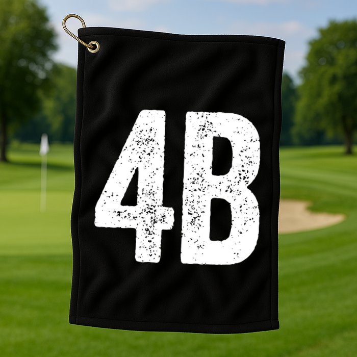 Cool 4b Feminist Movement Support American 4b Movement Golf Towel