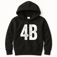 Cool 4b Feminist Movement Support American 4b Movement Kids Hoodie