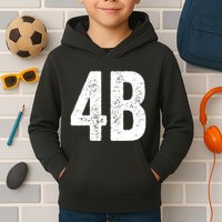 Cool 4b Feminist Movement Support American 4b Movement Kids Hoodie