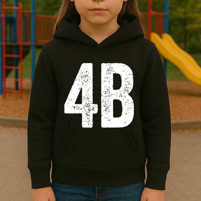 Cool 4b Feminist Movement Support American 4b Movement Kids Hoodie