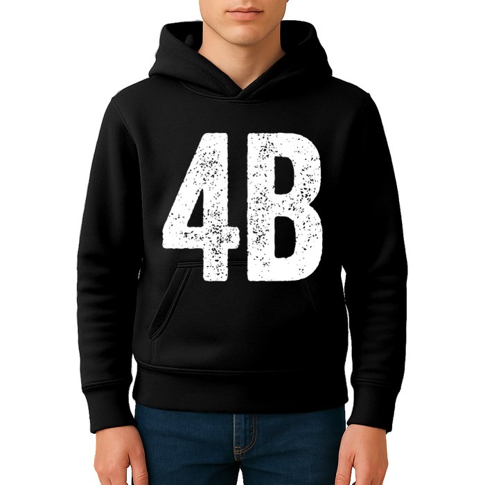 Cool 4b Feminist Movement Support American 4b Movement Kids Hoodie