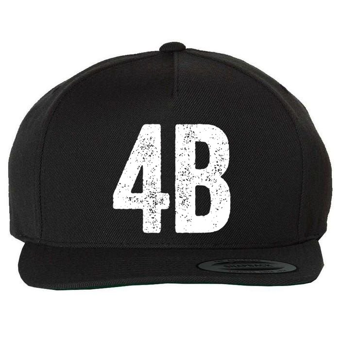 Cool 4b Feminist Movement Support American 4b Movement Wool Snapback Cap