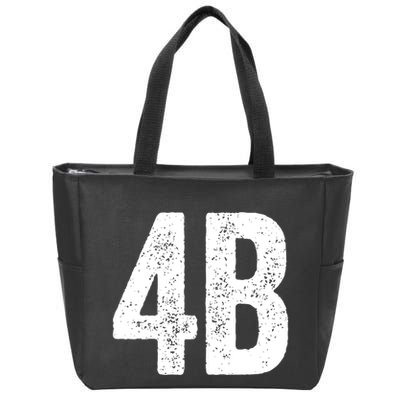 Cool 4b Feminist Movement Support American 4b Movement Zip Tote Bag