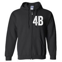 Cool 4b Feminist Movement Support American 4b Movement Full Zip Hoodie