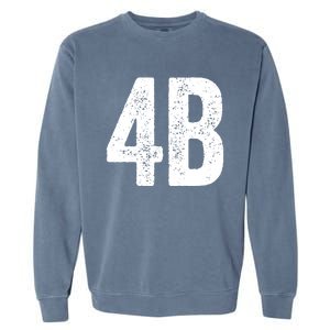 Cool 4b Feminist Movement Support American 4b Movement Garment-Dyed Sweatshirt