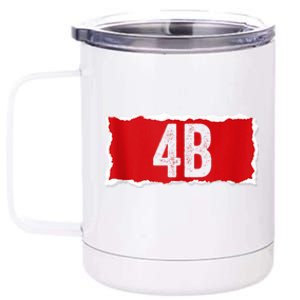 Cool 4b Feminist Movement Support American 4b Movement 12 oz Stainless Steel Tumbler Cup