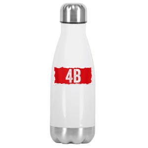 Cool 4b Feminist Movement Support American 4b Movement Stainless Steel Insulated Water Bottle