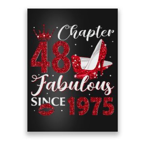 Chapter 48 Fabulous Since 1975 48Th Birthday Gift For Women Poster