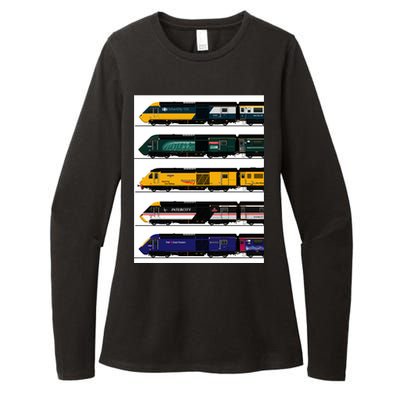 Class 43 Intercity 125 Locomotives Womens CVC Long Sleeve Shirt