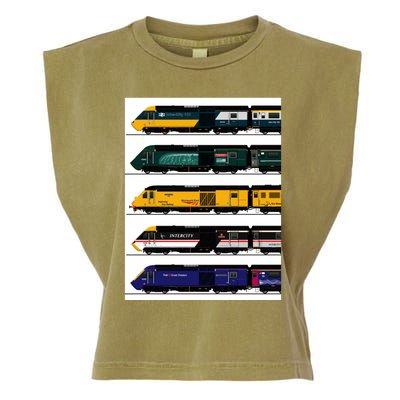 Class 43 Intercity 125 Locomotives Garment-Dyed Women's Muscle Tee