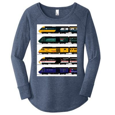 Class 43 Intercity 125 Locomotives Women's Perfect Tri Tunic Long Sleeve Shirt