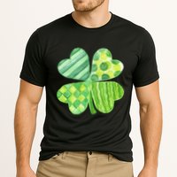 Cute 4 Leaf Clover Irish St Patricks Day Cooling Performance Crew T-Shirt